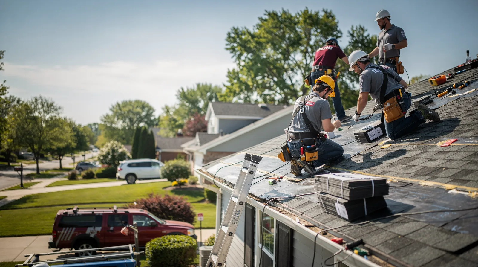 Roof Repair in Saint Peter, IL around you